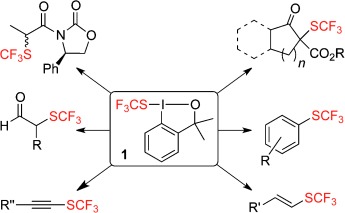 An Electrophilic Hypervalent Iodine Reagent for Trifluoromethylthiolation