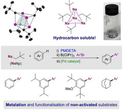 Synthesis and Structure of Neopentyl Sodium: A Hydrocarbon-Soluble Reagent for Controlled Sodiation of Non-Activated Substrates