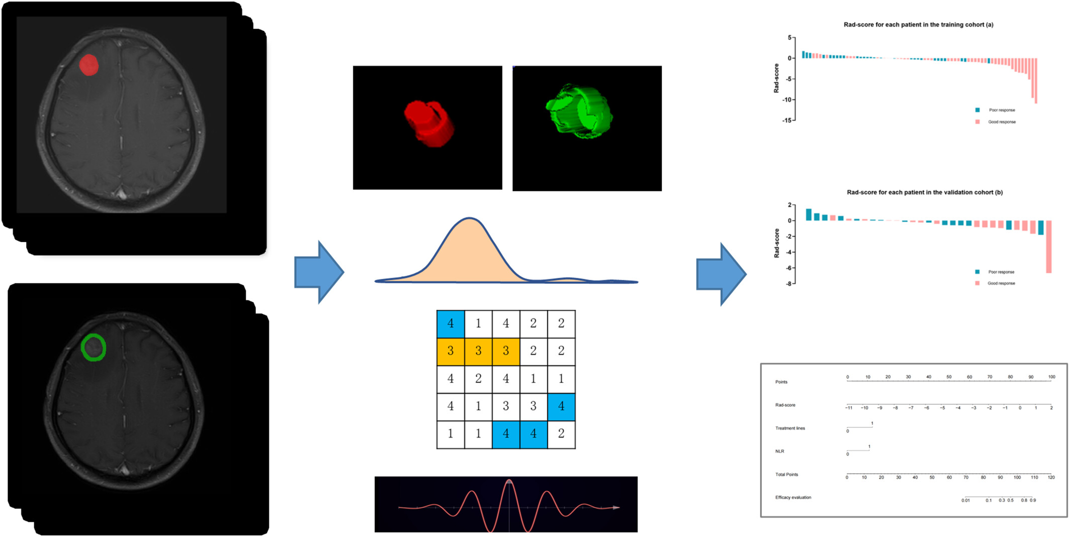 Using MRI radiomics to predict the efficacy of immunotherapy for brain metastasis in patients with small cell lung cancer