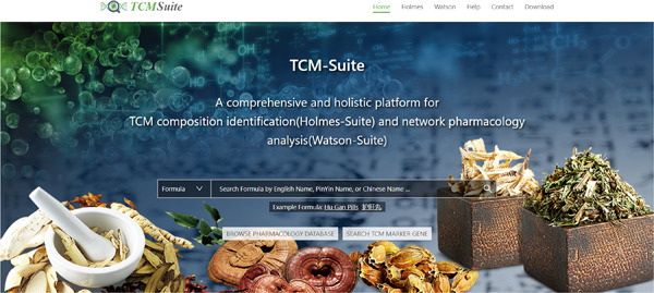 TCM-Suite: A comprehensive and holistic platform for Traditional Chinese Medicine component identification and network pharmacology analysis