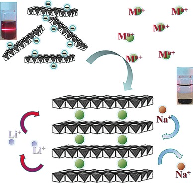 Cation Intercalation in Manganese Oxide Nanosheets: Effects on Lithium and Sodium Storage