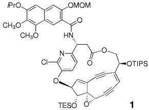 Enantioselective Synthesis of Kedarcidin Chromophore Aglycon in Differentially Protected Form