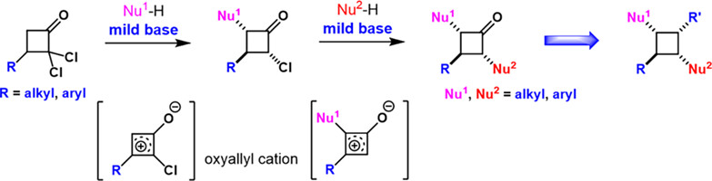 Modular Synthesis of Multi-substituted Cyclobutanones Enabled by Oxyallyl Cations†