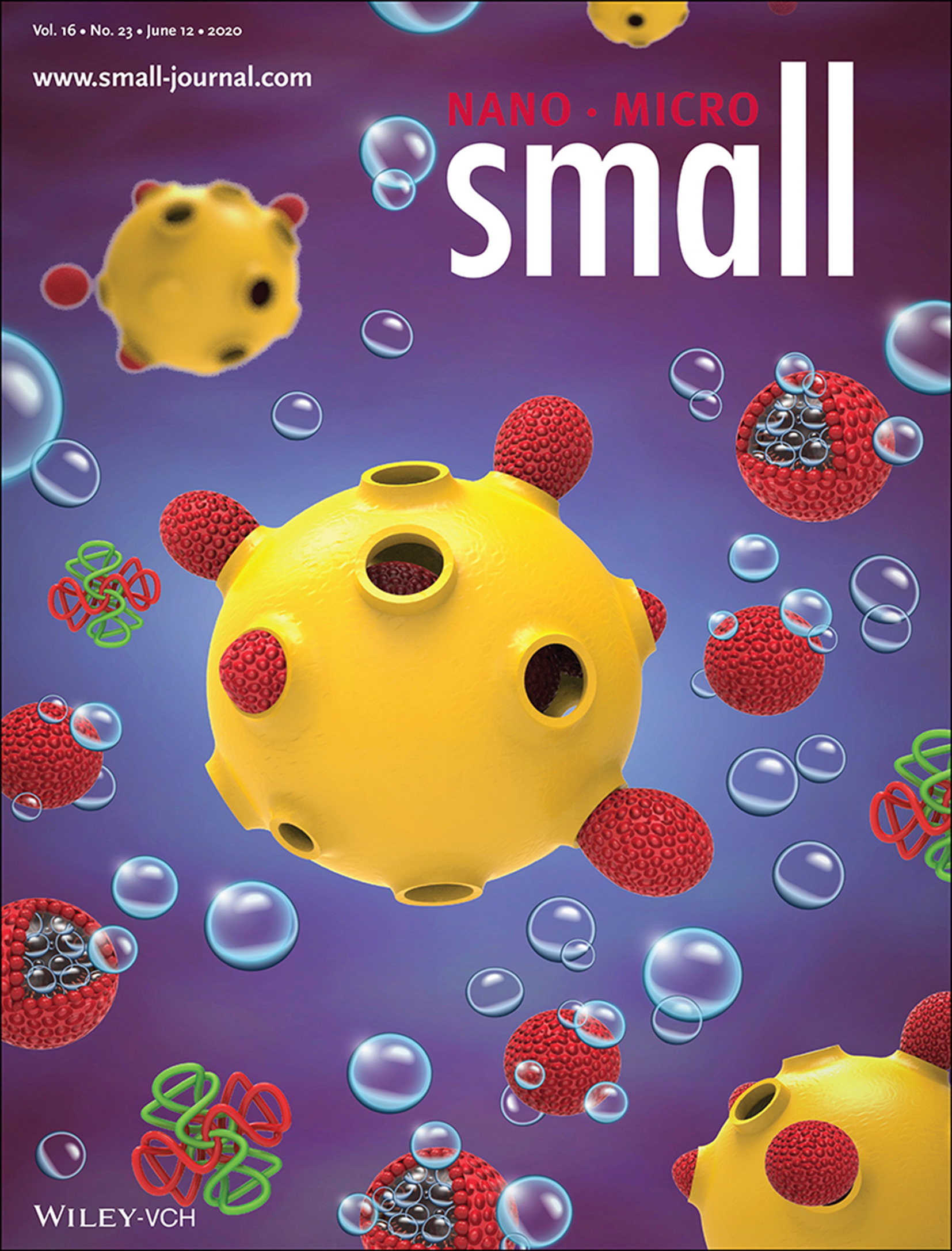 Radiation Therapy: Biomimetic Engineering of a Scavenger-Free Nitric Oxide-Generating/Delivering System to Enhance Radiation Therapy (Small 23/2020) Volume 16 Issue 23, 2020