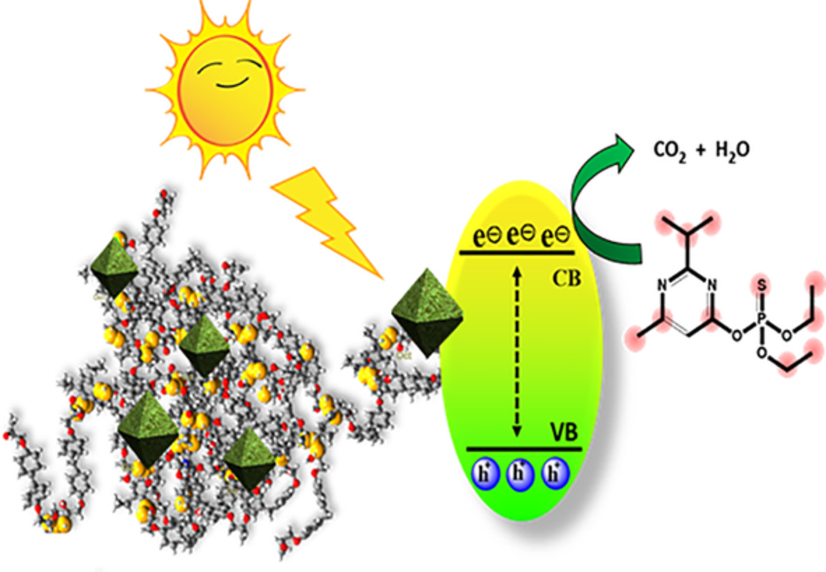 Architecture of chitosan chains with sulfur-doped carbon dots along with decorating CeO2 nanoparticles for the photocatalytic application