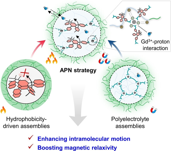 Fluorescent Probes Based on AIEgen-Mediated Polyelectrolyte Assemblies for Manipulating Intramolecular Motion and Magnetic Relaxivity