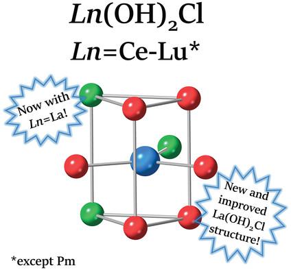 Updated Structure Determination of La(OH)2Cl