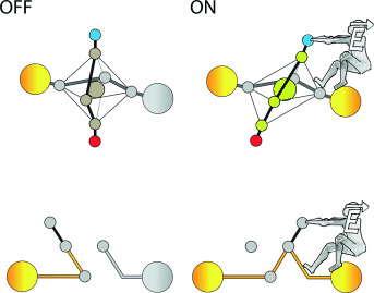 Single-Molecule Spin Switch Based on Voltage-Triggered Distortion of the Coordination Sphere