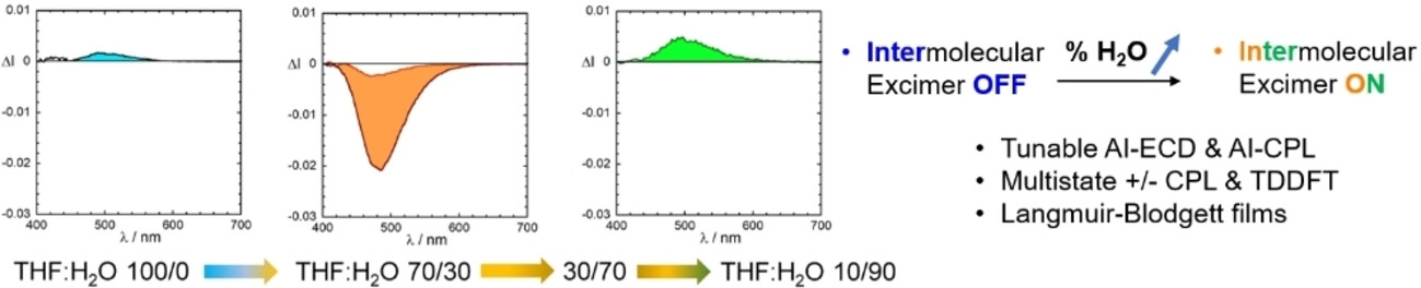 Multistate Aggregation-Induced Chiroptical Properties of Enantiopure Disulfide-Mediated Bispyrene Macrocycles