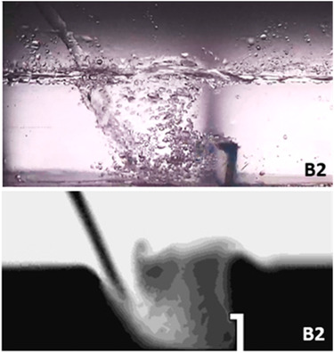 Modeling of Two-Phase Flow in Blast Furnace Trough