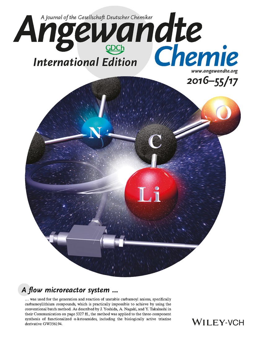 Inside Back Cover: Generation and Reaction of Carbamoyl Anions in Flow: Applications in the Three-Component Synthesis of Functionalized α-Ketoamides (Angew. Chem. Int. Ed. 17/2016) Volume 55 Issue 17, 2016