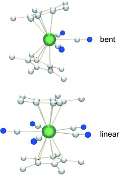 The Crucial Role of the f Electrons in the Bent or Linear Configuration of Uranium Cyanido Metallocenes