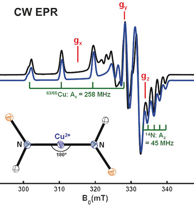 Dispersion-Force-Assisted Disproportionation: A Stable Two-Coordinate Copper(II) Complex