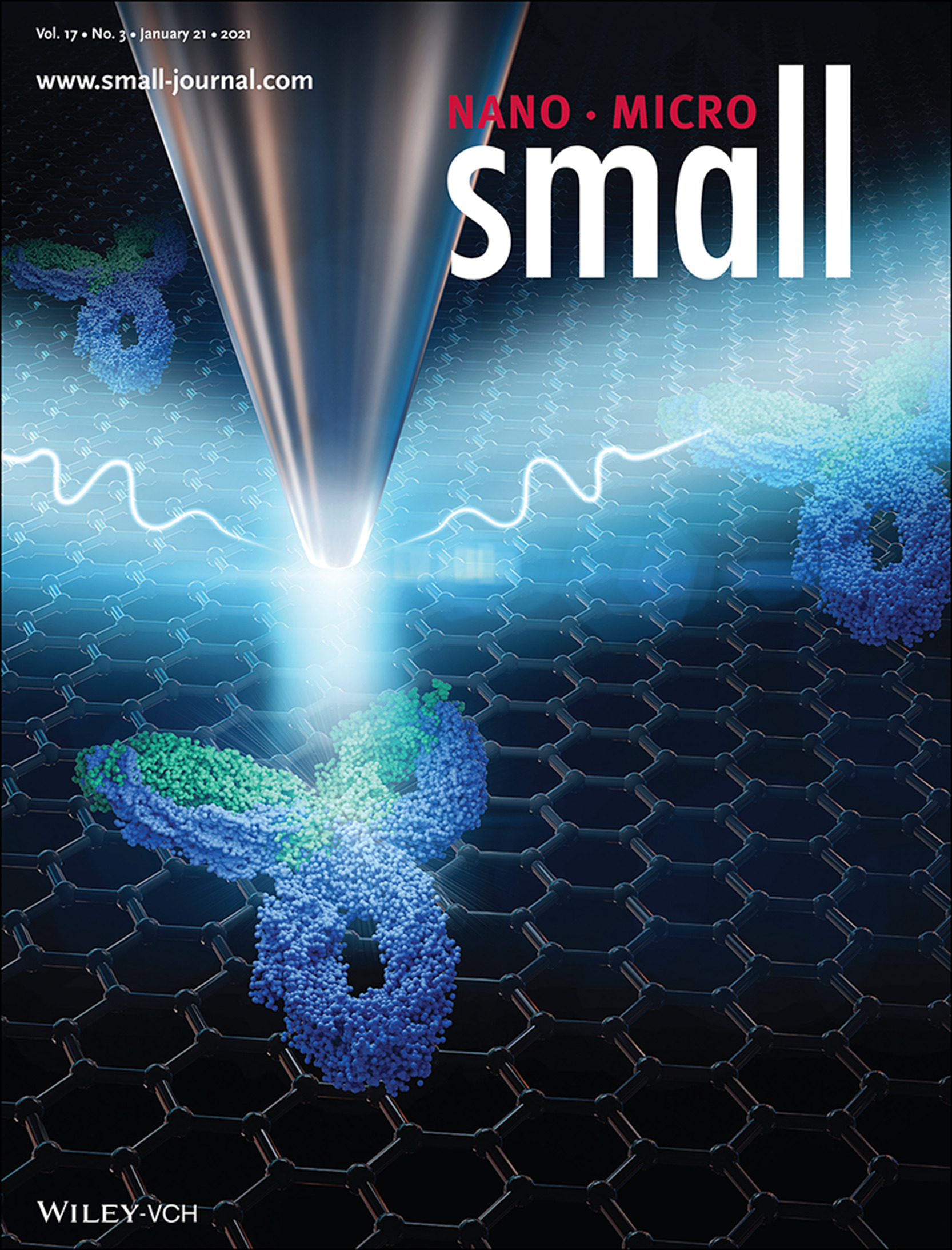 THz Near-Field Imaging: Near-Field Nanoscopic Terahertz Imaging of Single Proteins (Small 3/2021) Volume 17 Issue 3, 2021