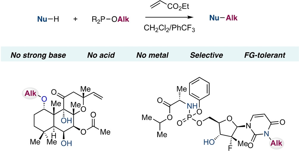 A Modified Arbuzov-Michalis Reaction for Selective Alkylation of Nucleophiles