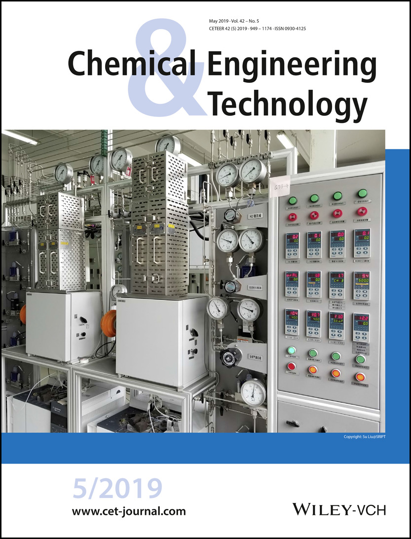 Cover Picture: Chem. Eng. Technol. 5/2019 Volume 42 Issue 5, 2019