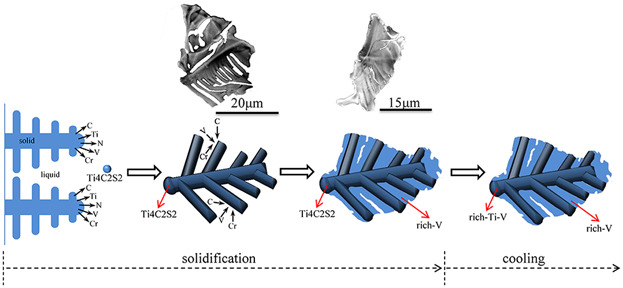 Precipitation Behavior of Large Primary Carbides in Cast H13 Steel