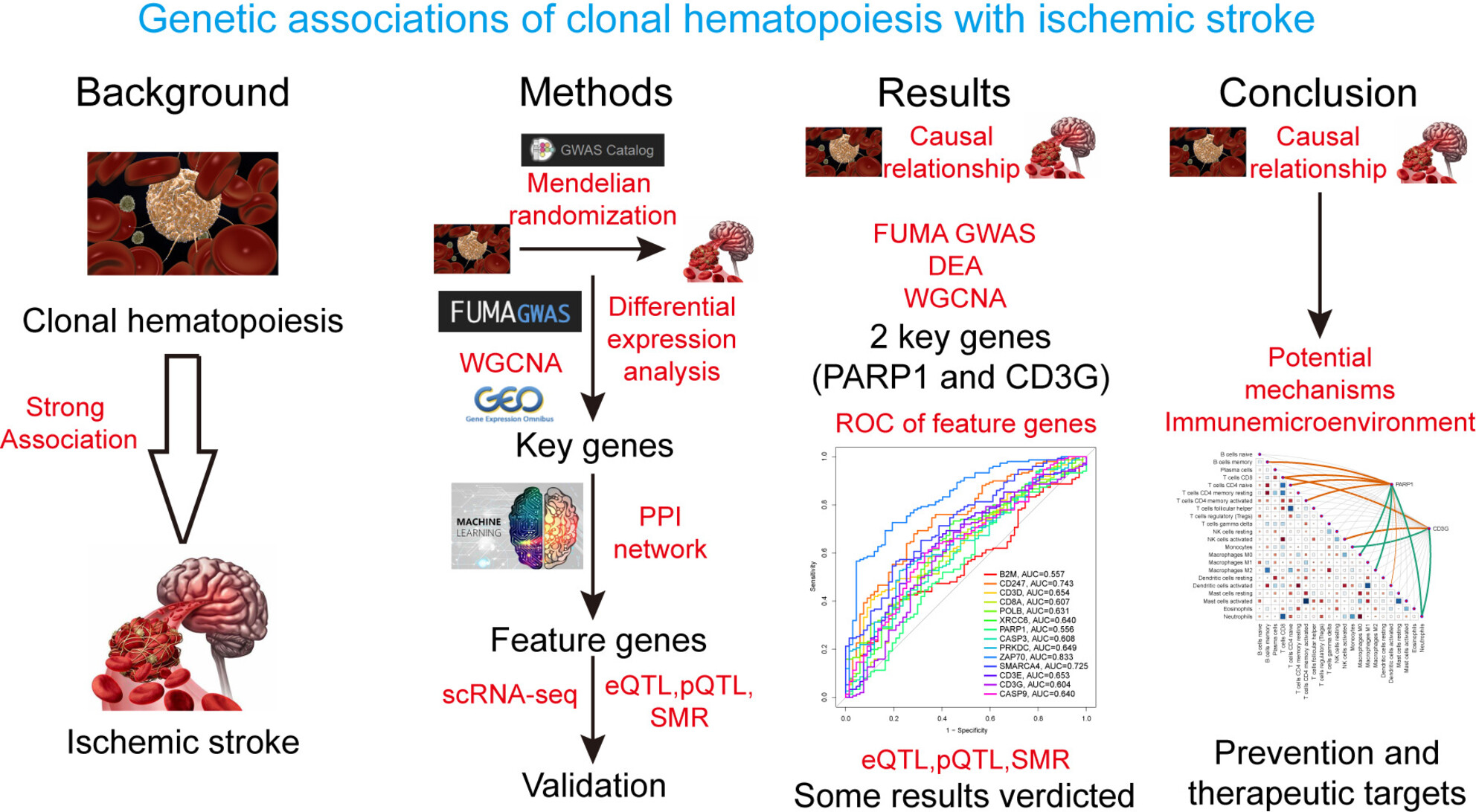 Genetic Associations of Clonal Hematopoiesis With Cardioembolic Stroke: Insights From Genome-Wide Mendelian Randomization, Bulk RNA, Single-Cell RNA Sequencing