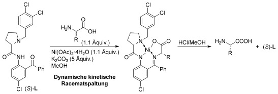 Recyclable Ligands for the Non-Enzymatic Dynamic Kinetic Resolution of Challenging α-Amino Acids