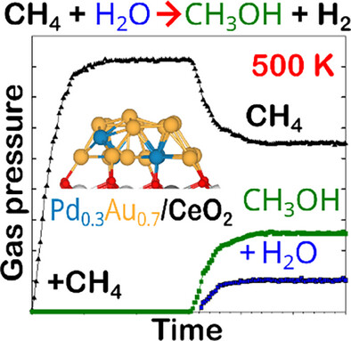 Engineering PdAu/CeO₂ Alloy/Oxide Interfaces for Selective Methane-to-Methanol Conversion with Water