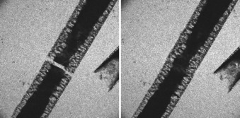 Controlled Nanoscale Mechanical Phenomena Discovered with Ultrafast Electron Microscopy