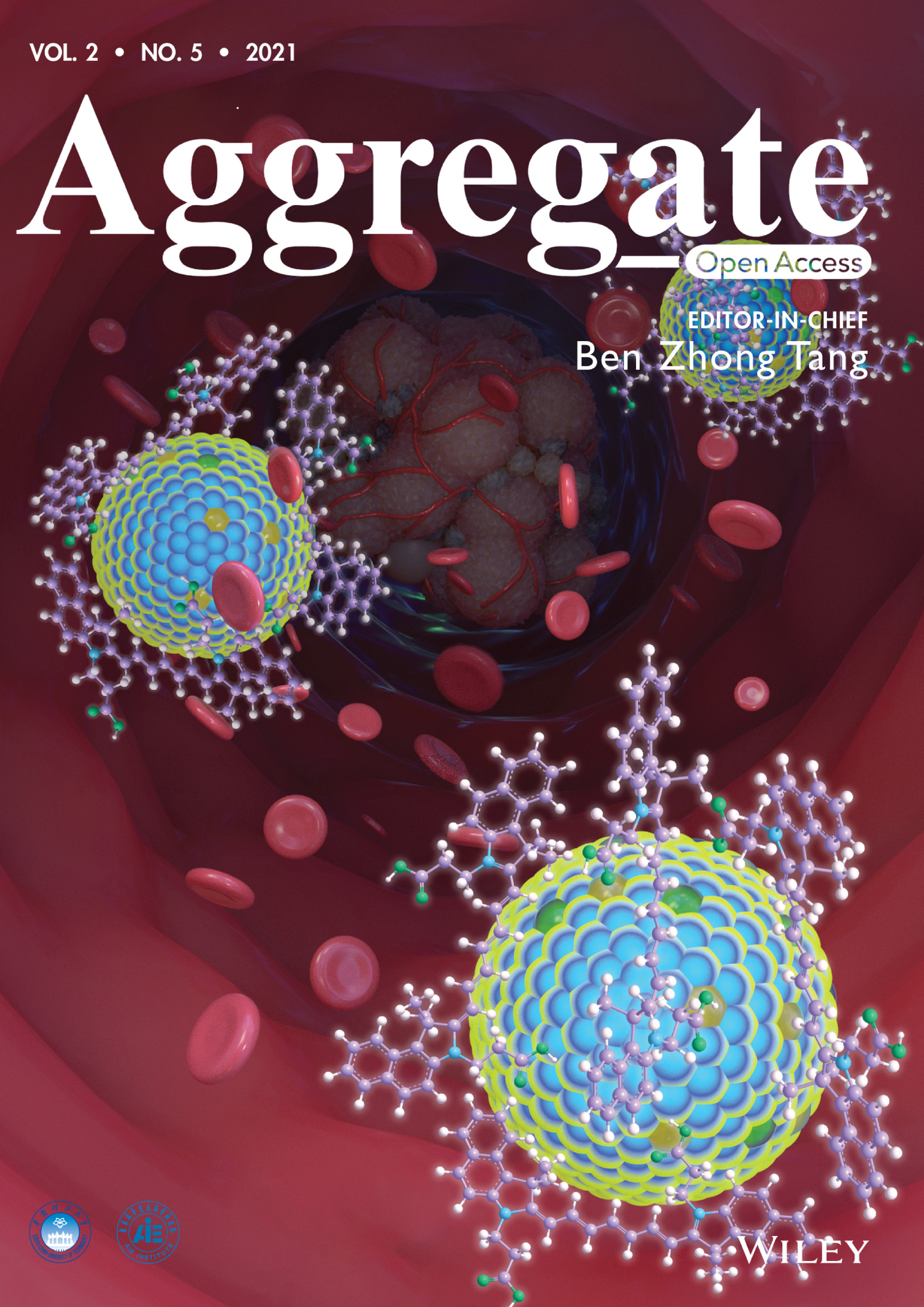 Back Cover: Luminescent nano-bioprobes based on NIR dye/lanthanide nanoparticle composites Volume 2 Issue 5, 2021
