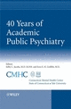 Cover image of 40 Years of Academic Public Psychiatry