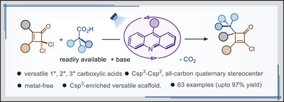 PCET Photodecarboxylation for SN2’-Type Alkylation of gem-Dichlorocyclobutenones