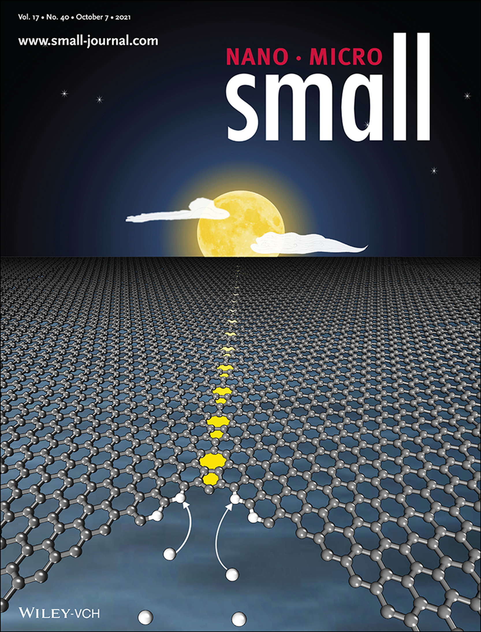 Growth and Selective Etching of Twinned Graphene on Liquid Copper Surface (Small 40/2021) Volume 17 Issue 40, 2021