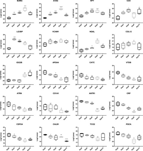 Dynamic changes of urine proteome in a Walker 256 tumor-bearing rat model