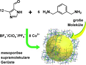 Beyond Molecules: Mesoporous Supramolecular Frameworks Self-Assembled from Coordination Cages and Inorganic Anions