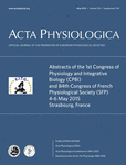 Abstracts of the 1st Congress of Physiology and Integrative Biology (CPBI) and 84th Congress of French Physiological Society (SFP), 4‐6 May 2015, Strasbourg, France cover image