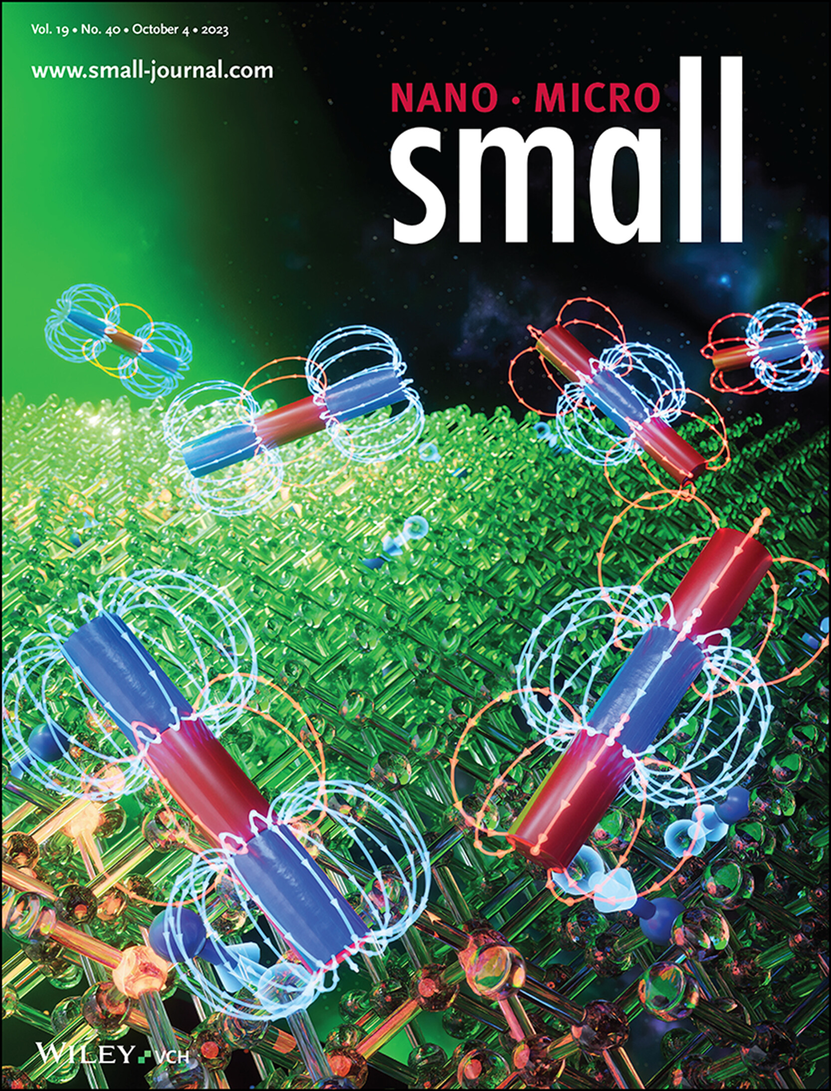 Exploring the Magnetic Properties of Individual Barcode Nanowires using Wide-Field Diamond Microscopy (Small 40/2023) Volume 19 Issue 40, 2023