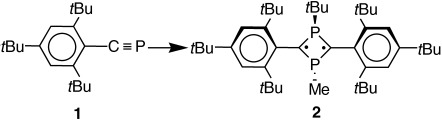Synthesis of a 1,3-Diphosphacyclobutane-2,4-diyl from Mes*CP