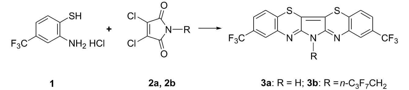 Synthesis and Properties of Heteroacenes Containing Pyrrole and Thiazine Rings as Promising n-Type Organic Semiconductor Candidates