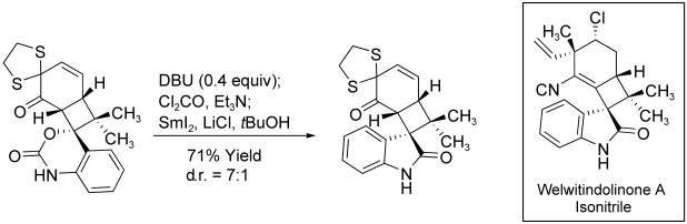 A Mild and Efficient Synthesis of Oxindoles: Progress Towards the Synthesis of Welwitindolinone A Isonitrile