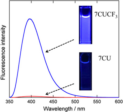 A Dual Emissive Coumarin–urea Derivative with an Electron-withdrawing Substituent in the Presence of Acetate Anion