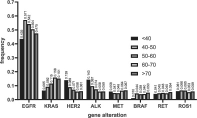 Genomic characteristics of driver genes in Chinese patients with non-small cell lung cancer