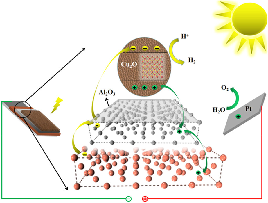 Decorating Cu2O photocathode with cu/Al bimetallic layer for enhanced photoelectrochemical water splitting
