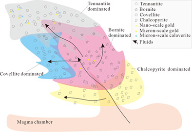 Sulphide geochemistry of the superlarge Tiegelongnan Cu (Au) deposit in Tibet, China: Implication for the mineralization process