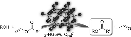 A Basic Germanodecatungstate with a −7 Charge: Efficient Chemoselective Acylation of Primary Alcohols
