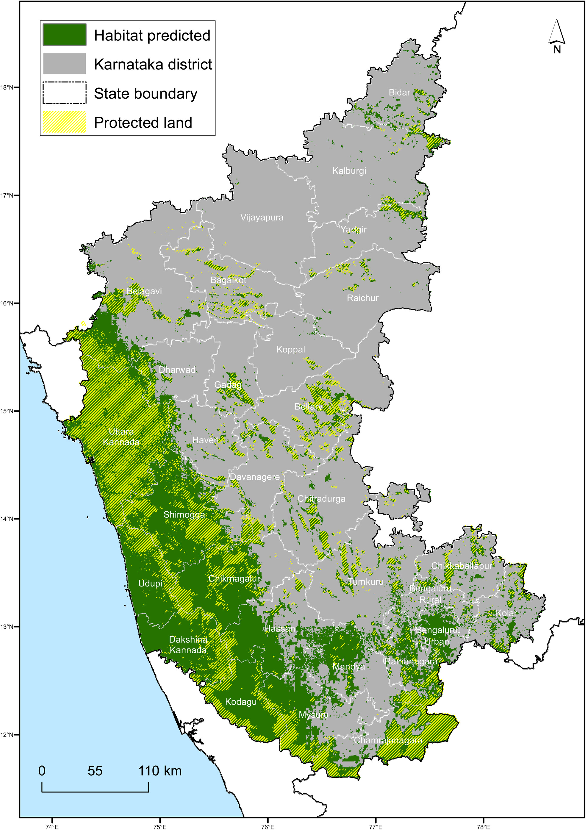Identifying Priority Areas for the Indian Leopard (Panthera pardus fusca) Within a Shared Landscape