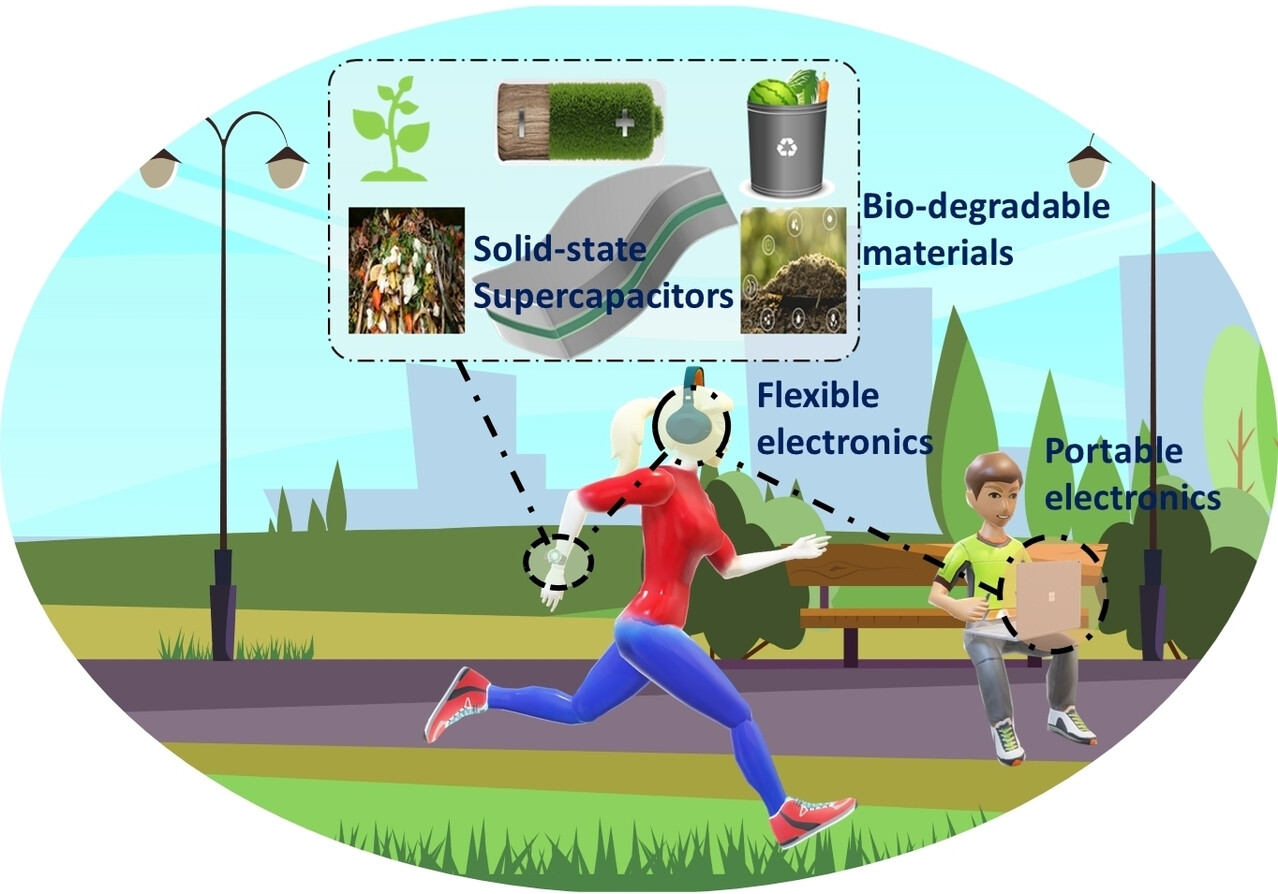 Advance Technologies in Biodegradable Flexible Solid-State Supercapacitors: A Mini Review on Clean and Sustainable Energy