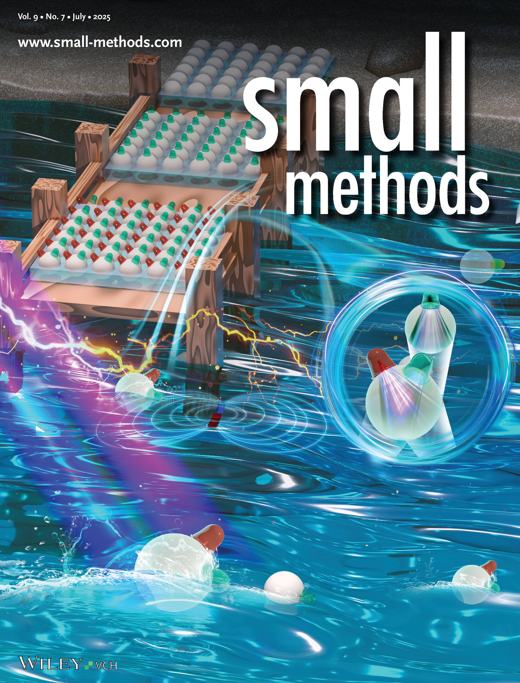Modular Micromotor Fabrication with Self-Focusing Lithography (Small Methods 7/2025) Volume 9 Issue 7, 2025