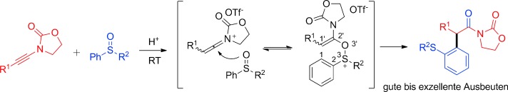 Eine Brønsted-Säure-katalysierte Redox-Arylierung