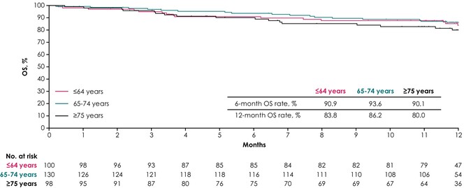 Avelumab + axitinib treatment in older patients with advanced renal cell carcinoma in Japan: Subgroup analyses of post-marketing surveillance data by age