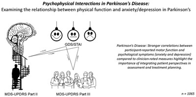 Examining the Relationship Between Physical Function and Anxiety/Depression in Parkinson's
