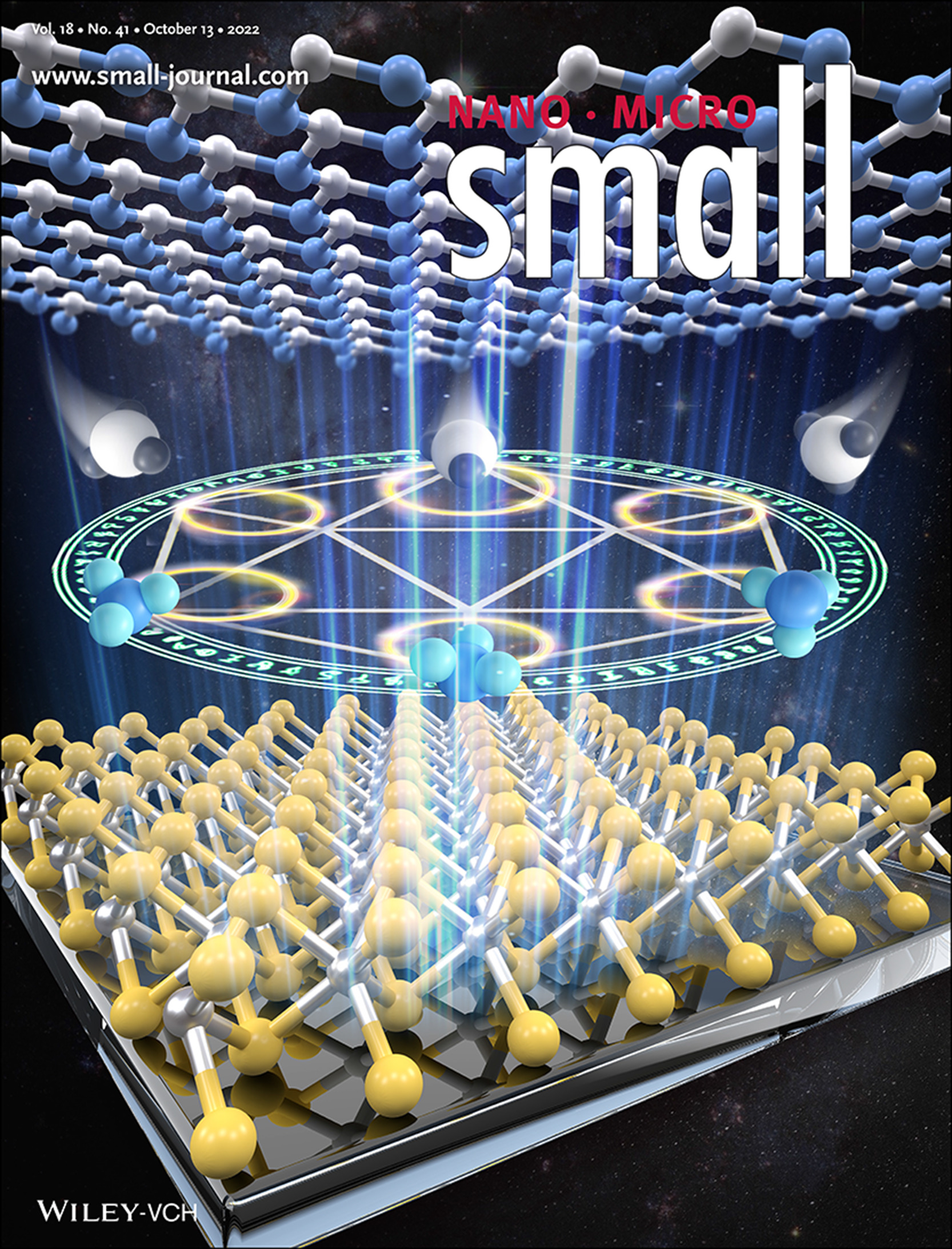 Continuous Single-Crystalline GaN Film Grown on WS2-Glass Wafer (Small 41/2022) Volume 18 Issue 41, 2022