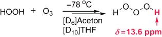 Dihydrogen Trioxide (HOOOH) Is Generated during the Thermal Reaction between Hydrogen Peroxide and Ozone