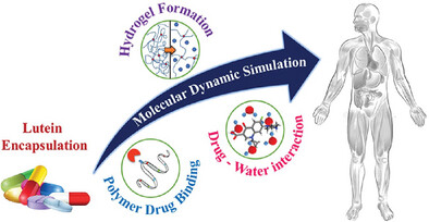 Understanding the Supramolecular Chemistry of Lutein with Gelatin, Octenyl Succinic Anhydride-Modified Starch Polymers in Simulated Gastro-Intestinal Buffers: A Molecular Dynamics Study